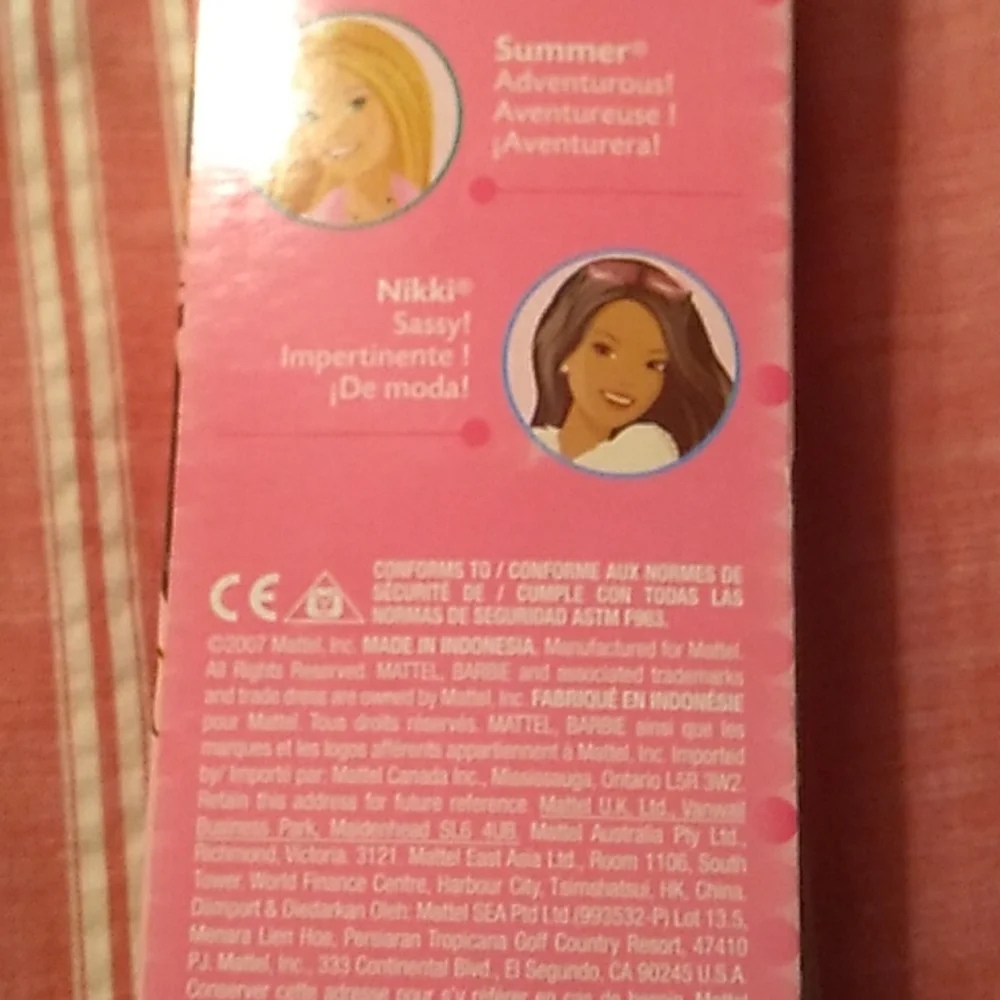 NIB Barbie Fashion Fever Teresa Doll (2007/08)